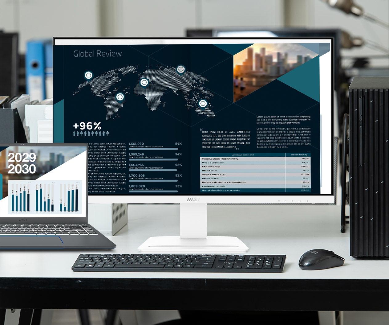 MSI PRO MP273AW IPS FHD 27インチ 100Hz ホワイト MSI Pro MP273AW, 27'' Monitor, 1920 x 1080 (FHD), IPS, 100Hz, TUV